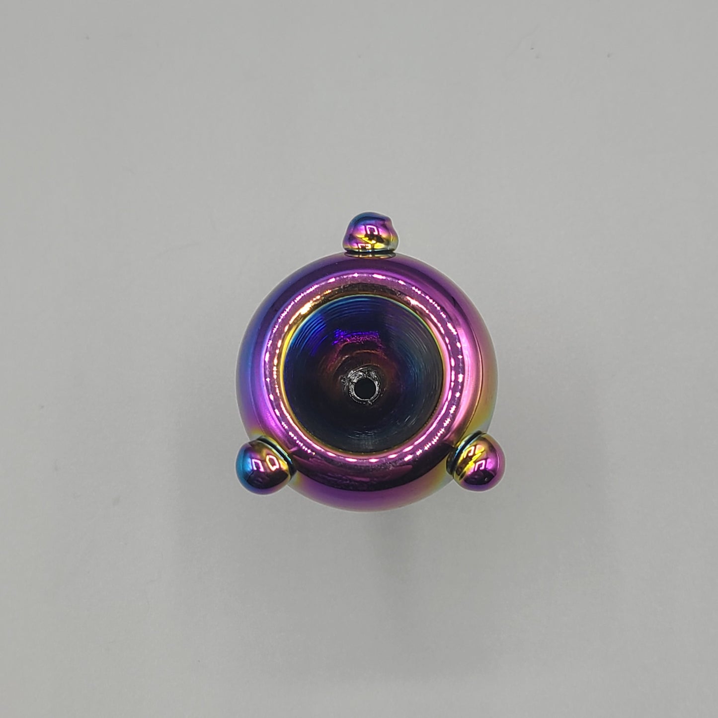 14mm Rainbow Coated Male Glass Bowl