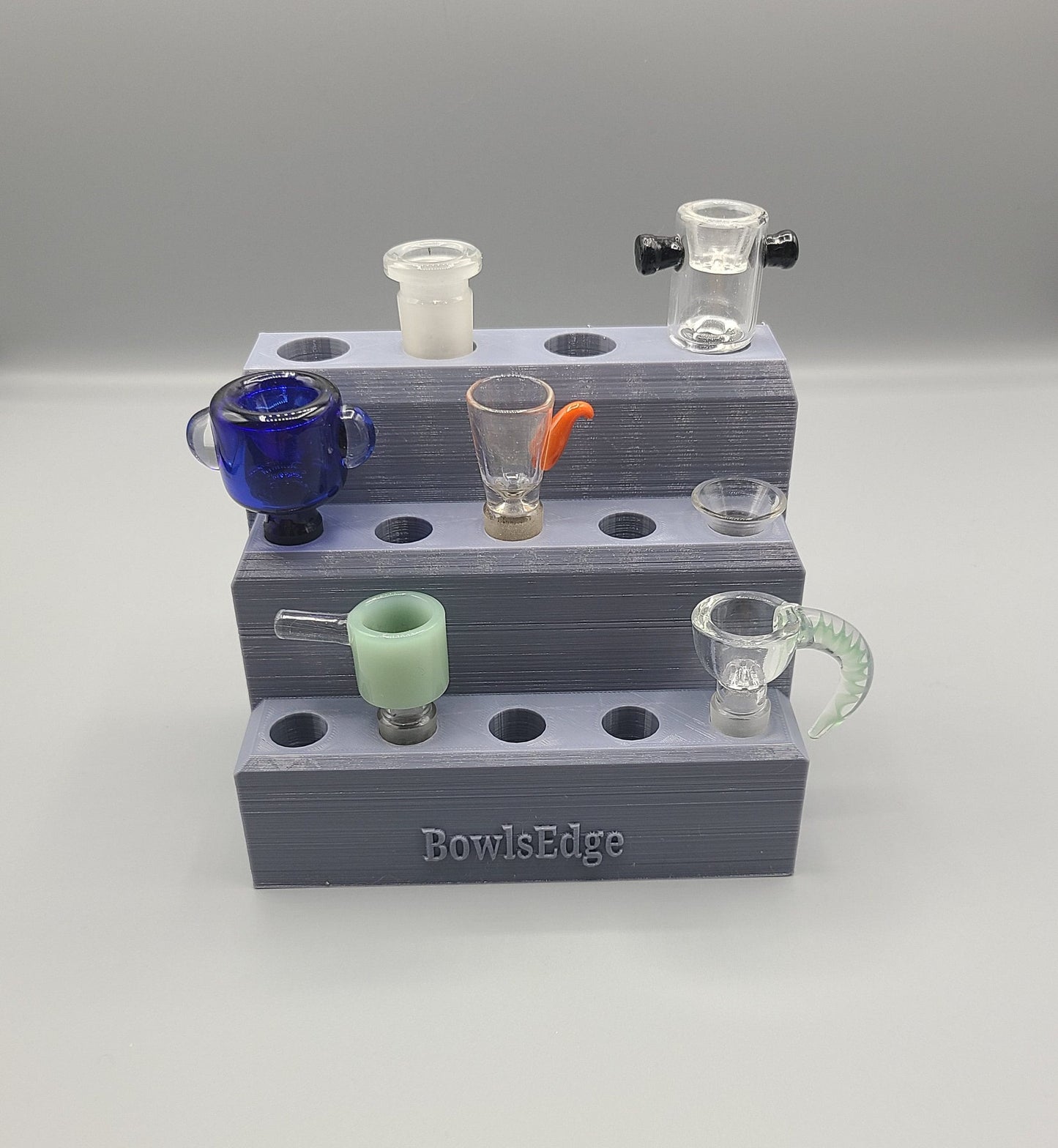 Downstem Bowl Banger Stand Display, 14mm & 18 mm