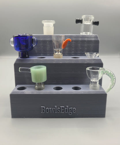 Downstem Bowl Banger Stand Display, 14mm & 18 mm