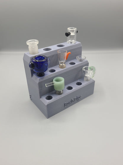 Downstem Bowl Banger Stand Display, 14mm & 18 mm