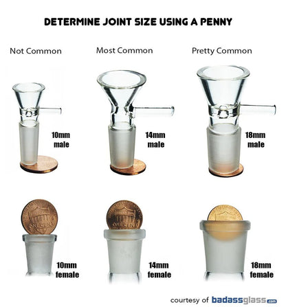 Downstem Bowl Banger Stand Display, 14mm & 18 mm