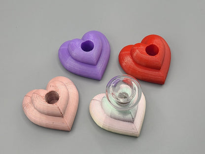 Heart Bowl Banger Stand, 14mm Bowl Display, Smoking Accessories, 420Gifts, Smoking Gifts, Stoner Gifts, 420, Weed Lover Gifts